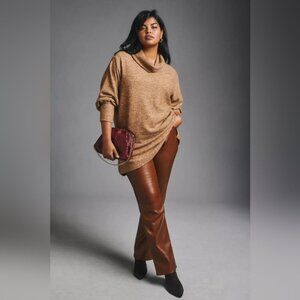 NWOT Anthropologie Maeve Cowl-Neck Top, Size M